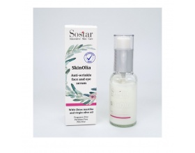 Sostar " Μαστίχα Χίου"  Αντιρυτιδικός Ορός Προσώπου Και Ματιών Με Έλαιο Ελιάς ,30 ml