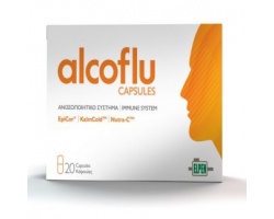 Elpen Alcoflu, Συπλήρωμα Διατροφής Για Ισχυρό και Θωρακισμένο Ανοσοποιητικό, 20 κάψουλες Elpen Alcoflu, Συπλήρωμα Διατροφής Για Ισχυρό και Θωρακισμένο Ανοσοποιητικό, 20 κάψουλες