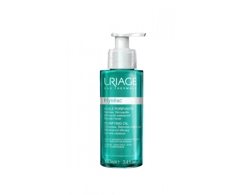 Uriage Hyseac Purifying Oil Καθαριστικό Έλαιο Προσώπου για λιπαρό δέρμα με ατέλειες & για μάτια 100ml  Uriage Hyseac Purifying Oil Καθαριστικό Έλαιο Προσώπου για λιπαρό δέρμα με ατέλειες & για μάτια 100ml