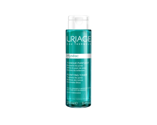 Uriage Hyseac Purifying Tonic Εξυγιαντική τονωτική λοσιόν για λιπαρό δέρμα με ατέλειες 250 ml  Uriage Hyseac Purifying Tonic Εξυγιαντική τονωτική λοσιόν για λιπαρό δέρμα με ατέλειες 250 ml