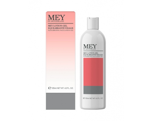Dekaz Switzerland Mey Gel lotion Equilibrante Visage Στυπτική λοσιόν για λιπαρές ή/και με προβλήματα ακμής επιδερμίδες 125 ml