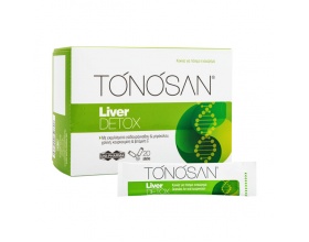Uni-Pharma TONOSAN Liver DETOX  συμπλήρωμα διατροφής με εκχυλίσματα γαϊδουράγκαθου & μπροκόλου, χολίνη, κουρκουμίνη & βιταμίνη C , 20 φακελίσκοι 