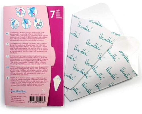 Urinelle Συσκευή ούρων για γυναίκες  7 τεμάχια  Urinelle Συσκευή ούρων για γυναίκες  7 τεμάχια