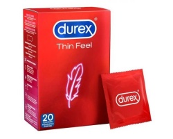 Durex Thin Feel Προφυλακτικά Με Λεπτή Αίσθηση, 20 τμχ Durex Thin Feel Προφυλακτικά Με Λεπτή Αίσθηση, 20 τμχ