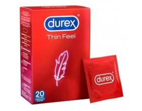 Durex Thin Feel Προφυλακτικά Με Λεπτή Αίσθηση, 20 τμχ