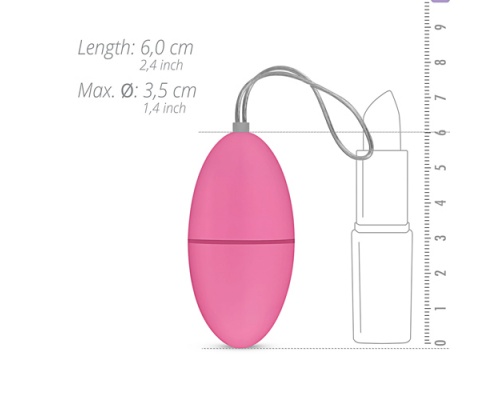 EasyToys Vibrating Egg Με Τηλεχειριστήριο Χρώμα Ροζ, 1 τμχ EasyToys Vibrating Egg Με Τηλεχειριστήριο Χρώμα Ροζ, 1 τμχ