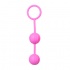 Easytoys Vertical Ribbed Geisha Χάντρες Με Χρώμα Ροζ, 1 τμχ Easytoys Vertical Ribbed Geisha Χάντρες Με Χρώμα Ροζ, 1 τμχ
