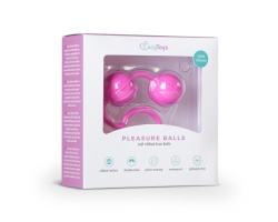 Easytoys Vertical Ribbed Geisha Χάντρες Με Χρώμα Ροζ, 1 τμχ Easytoys Vertical Ribbed Geisha Χάντρες Με Χρώμα Ροζ, 1 τμχ