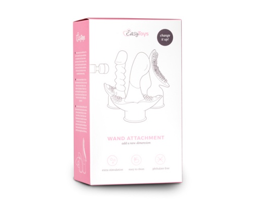 Easytoys Spiral Wand Attachment Εξάρτημα Δονητή Σε Χρώμα Ροζ, 1 τμχ Easytoys Spiral Wand Attachment Εξάρτημα Δονητή Σε Χρώμα Ροζ, 1 τμχ