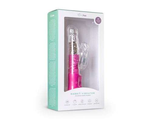 Easytoys  Bunny Vibrator,Δονητής Σε Χρώμα Ροζ, 1 τμχ Easytoys  Bunny Vibrator,Δονητής Σε Χρώμα Ροζ, 1 τμχ