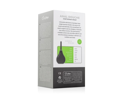 Easytoys Anal Douche, Πρωκτική Σφήνα Σε Χρώμα Μαύρο,Μέγεθος Small, 1 τμχ Easytoys Anal Douche, Πρωκτική Σφήνα Σε Χρώμα Μαύρο,Μέγεθος Small, 1 τμχ