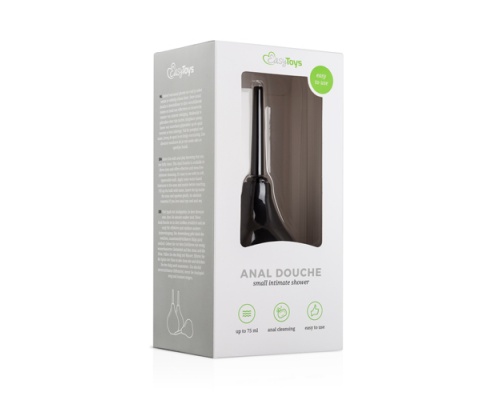 Easytoys Anal Douche, Πρωκτική Σφήνα Σε Χρώμα Μαύρο,Μέγεθος Small, 1 τμχ Easytoys Anal Douche, Πρωκτική Σφήνα Σε Χρώμα Μαύρο,Μέγεθος Small, 1 τμχ