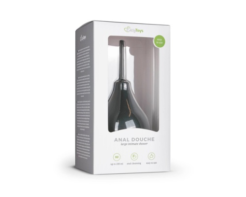 Easytoys Anal Douche, Πρωκτική Σφήνα Σε Χρώμα Μαύρο, Μέγεθος Large, 1 τμχ Easytoys Anal Douche, Πρωκτική Σφήνα Σε Χρώμα Μαύρο, Μέγεθος Large, 1 τμχ