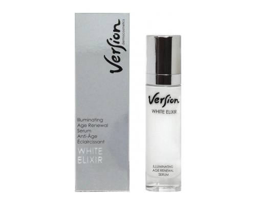 Version White Elixir Illuminating Age Renewal Serum 24ωρος Αντιρυτιδικός Ορός Λάμψης Προσώπου 50ml  Version White Elixir Illuminating Age Renewal Serum 24ωρος Αντιρυτιδικός Ορός Λάμψης Προσώπου 50ml