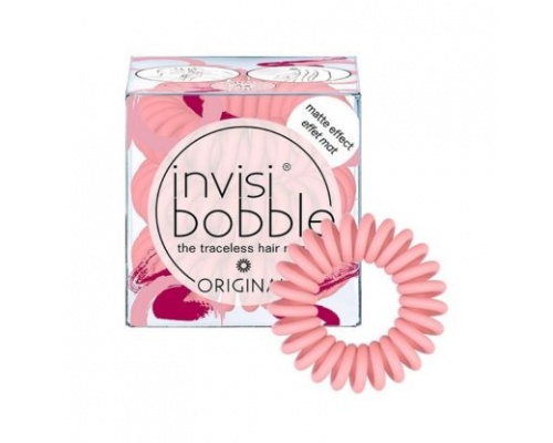 Invisibobble Original Mattitude Me Myselfie And I Λαστιχάκι Μαλλιών χρώμα μάτ ρόζ 3τμχ  Invisibobble Original Mattitude Me Myselfie And I Λαστιχάκι Μαλλιών χρώμα μάτ ρόζ 3τμχ