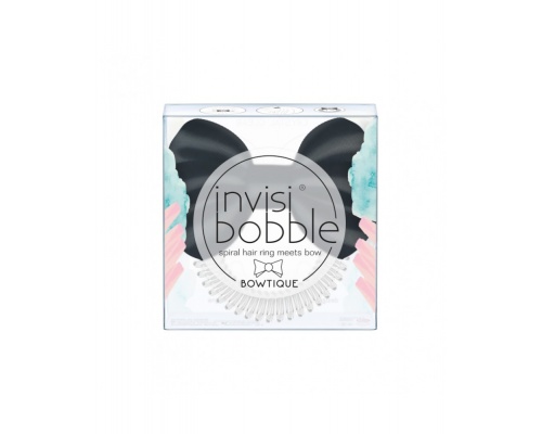 Invisibobble Bowtique True Black Λαστιχάκι Μαλλιών 1 τμχ  Invisibobble Bowtique True Black Λαστιχάκι Μαλλιών 1 τμχ