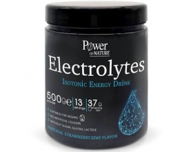 Power of Nature Electrolytes Isotonic Energy Drink Food Supplement with Electrolytes, 500gr Power of Nature Electrolytes Isotonic Energy Drink Food Supplement with Electrolytes, 500gr