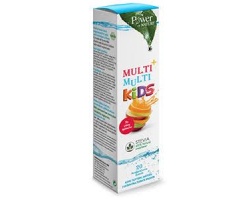 Power OF NATURE Multi + Multi Kids Συμπλήρωμα Διατροφής Πολυβιταμινούχο για παιδιά με γεύση φράουλα  20 αναβράζοντα δισκία Power OF NATURE Multi + Multi Kids Συμπλήρωμα Διατροφής Πολυβιταμινούχο για παιδιά με γεύση φράουλα  20 αναβράζοντα δισκία