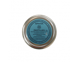 Apivita Pastilles Καραμέλες με ευκάλυπτο & πρόπολη μαλακώνουν το λαιμό & το βήχα 45gr 