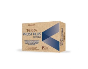 Genecom TERRA Prost Plus Συμπλήρωμα Διατροφής για την Καλή Λειτουργία του Προστάτη & του Ουροποιητικού Συστήματος 30 μαλακές κάψουλες 
