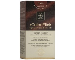 Apivita My Color Elixir No 6.44 Μόνιμη Βαφή Μαλλιών Ξανθό Σκούρο Έντονο Χάλκινο, 1 τεμάχιο 