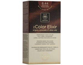 Apivita My Color Elixir No 6.44 Μόνιμη Βαφή Μαλλιών Ξανθό Σκούρο Έντονο Χάλκινο, 1 τεμάχιο 