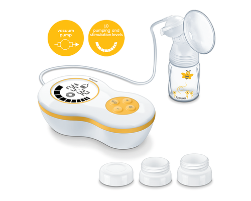 Beurer BY40 Ηλεκτρικό Θήλαστρο Μονό, 1 τεμάχιο  Beurer BY40 Ηλεκτρικό Θήλαστρο Μονό, 1 τεμάχιο