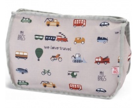 My Bag's, Τσάντα-Νεσεσέρ Καλλυντικών Με Αυτοκινητάκια, 1τμχ.