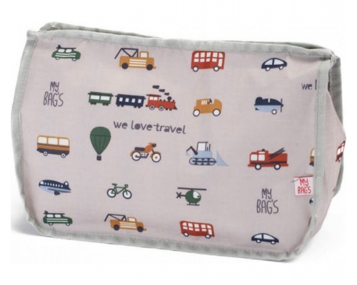 My Bag's, Τσάντα-Νεσεσέρ Καλλυντικών Με Αυτοκινητάκια, 1τμχ. My Bag's, Τσάντα-Νεσεσέρ Καλλυντικών Με Αυτοκινητάκια, 1τμχ.