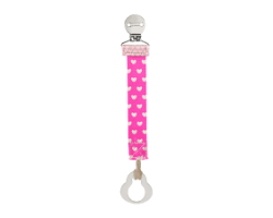 Chicco Pacifier Fashion Clip Κλιπ Πιπίλας Xρώμα Ροζ 0m+, 1 τεμάχιο Chicco Pacifier Fashion Clip Κλιπ Πιπίλας Xρώμα Ροζ 0m+, 1 τεμάχιο