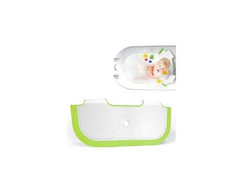 BabyDam Διαχωριστικό Μπανιέρας για να μετατραπεί η μπανιέρα των μεγάλων σε παιδική Χρώμα Λευκό-Γκρί, 1τμχ