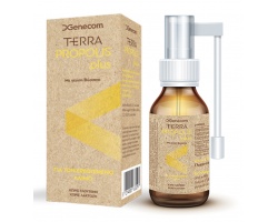 Genecom TERRA Propolis plus Στοματικό και φαρυγγικό σπρέι με γεύση βύσσινο για τον ερεθισμένο λαιμό 20ml Genecom TERRA Propolis plus Στοματικό και φαρυγγικό σπρέι με γεύση βύσσινο για τον ερεθισμένο λαιμό 20ml
