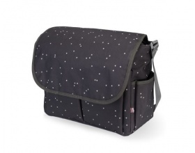 My Bag's, Τσάντα Καροτσιου με Γάτζους για να Κρεμιέται στο Καρότσι και Υπόστρωμα Αλλαγής Πάνας Χρώμα Γκρί, 1τμχ