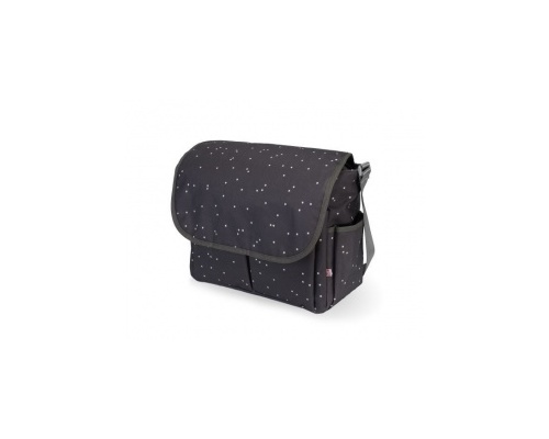 My Bag's, Τσάντα Καροτσιου με Γάτζους για να Κρεμιέται στο Καρότσι και Υπόστρωμα Αλλαγής Πάνας Χρώμα Γκρί, 1τμχ