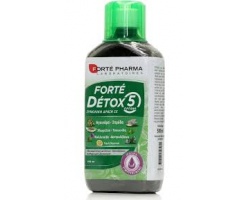 Forte Pharma Forte Detox 5 Συμπλήρωμα Διατροφής για Αποτοξίνωση του Οργανισμού, 500ml  Forte Pharma Forte Detox 5 Συμπλήρωμα Διατροφής για Αποτοξίνωση του Οργανισμού, 500ml