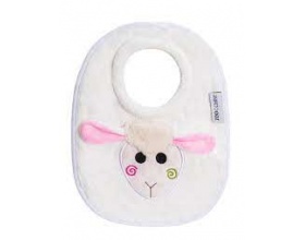 Zoocchini Σαλιάρα 100% Cotton 0-18m Λάμα  Χρώμα Ανοιχτό Ροζ, 1τμχ