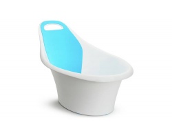 Munchkin Sit and Soak Infant Tub, Μπανάκι Παιδικό με Αντιολισθητικό Πάτο για να Κρατάει τα Μωράκι σε Όρθια Θέση 0-12m, 1τμχ Munchkin Sit and Soak Infant Tub, Μπανάκι Παιδικό με Αντιολισθητικό Πάτο για να Κρατάει τα Μωράκι σε Όρθια Θέση 0-12m, 1τμχ