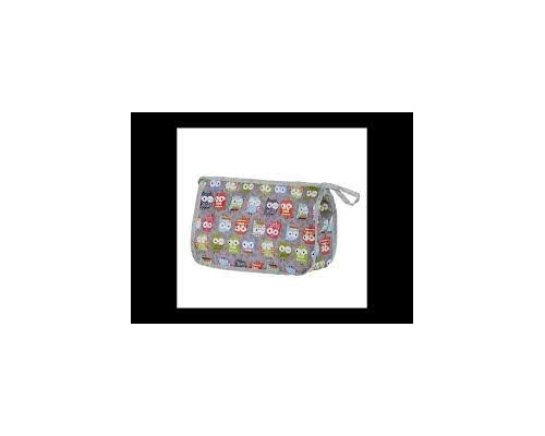My Bag's Τσάντα-Νεσεσέρ Καλλυντικών Χρώμα Γκρί με Κουκουβάγιες, 1τμχ My Bag's Τσάντα-Νεσεσέρ Καλλυντικών Χρώμα Γκρί με Κουκουβάγιες, 1τμχ