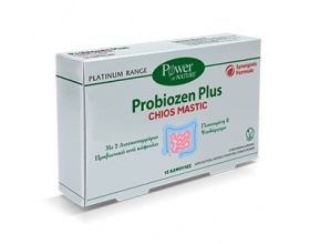 Power Health Probiozen Plus Chios Mastic Συμπλήρωμα Διατροφής για Σωστή Λειτουργία του Γαστρεντερικού Συστήματος, 15 κάψουλες