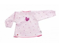 Baby To Love Αδιάβροχη Σαλιάρα με Μανίκια 5-20m Χρώμα Ροζ -Λευκό, 1τμχ. Baby To Love Αδιάβροχη Σαλιάρα με Μανίκια 5-20m Χρώμα Ροζ -Λευκό, 1τμχ.