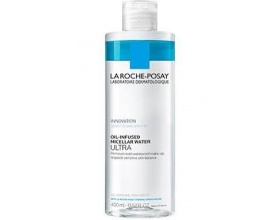 La Roche Posay Oil-Infused Micellar Water Ultra Καθαριστικό Αφαίρεσης του Αδιάβροχου Μακιγιάζ 400ml La Roche Posay Oil-Infused Micellar Water Ultra Καθαριστικό Αφαίρεσης του Αδιάβροχου Μακιγιάζ 400ml