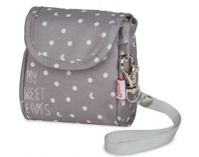 My Bag's Θήκη για Πιπίλες Χρώμα Γκρι, 1τεμ