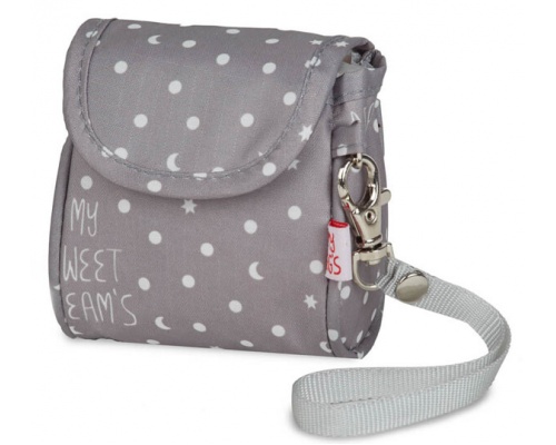 My Bag's Θήκη για Πιπίλες Χρώμα Γκρι, 1τεμ My Bag's Θήκη για Πιπίλες Χρώμα Γκρι, 1τεμ