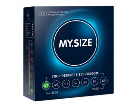 MY SIZE Προφυλακτικά με Πλάτος 47 mm, 3 τμχ