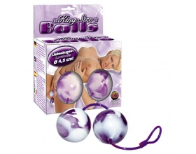 King Size Balls, Κολπικές Μπάλες σε χρώμα μώβ, 1 τμχ