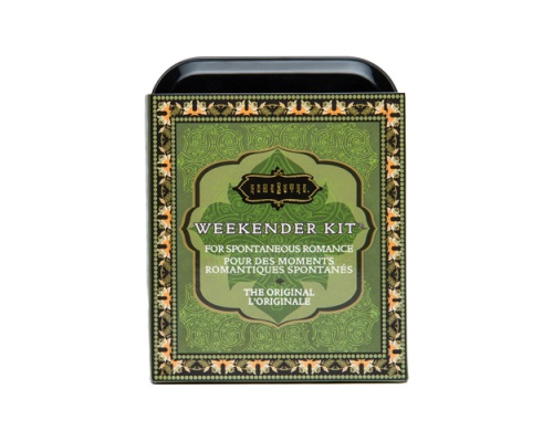 Kamasutra Weekender Kit Original, Σετ Αιθέριων ελαίων για μασάζ και λιπαντικό, 1 τμχ Kamasutra Weekender Kit Original, Σετ Αιθέριων ελαίων για μασάζ και λιπαντικό, 1 τμχ