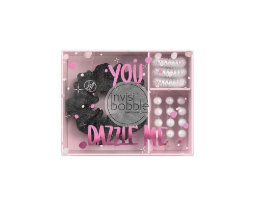 Invisibobble You Dazzle Me Sprunchie x 1 Waver x 3 Original x 3 , 7 τεμάχια  Invisibobble You Dazzle Me Sprunchie x 1 Waver x 3 Original x 3 , 7 τεμάχια