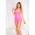Music Legs lingerie, Δαντελωτό Φόρεμα σε χρώμα ροζ και μέγεθος ONE SIZE, 1 τμχ Music Legs lingerie, Δαντελωτό Φόρεμα σε χρώμα ροζ και μέγεθος ONE SIZE, 1 τμχ