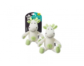 Tommee Tippee, Λούτρινο Ζωάκι με Αναπνεύσιμο Ύφασμα Jiggy η Καμηλοπάρδαλη, 1 τμχ