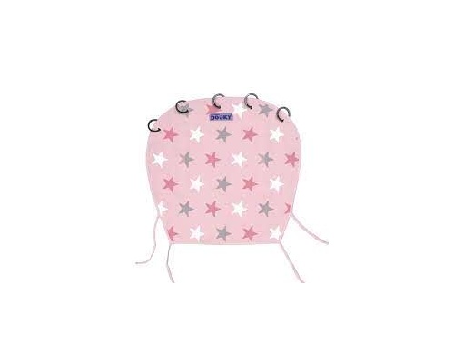 Dooky Universal Ηλιοπροστασία UV για το Καρότσι 0+m Χρώμα Ροζ με Αστέρια, 1τμχ Dooky Universal Ηλιοπροστασία UV για το Καρότσι 0+m Χρώμα Ροζ με Αστέρια, 1τμχ
